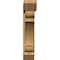 Ekena Millwork Olympic Slat Rough Sawn Bracket w/ Offset Brace, Western Red Cedar, 8"W x 40"D x 40"H BKT0806X40X40OLY06RWR - alternate 4
